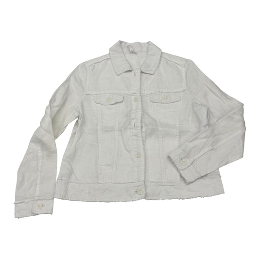 Jacket Other By Clothes Mentor In Cream, Size:M