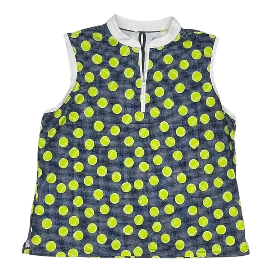 Athletic Tank Top By Clothes Mentor In Blue, Size:2X