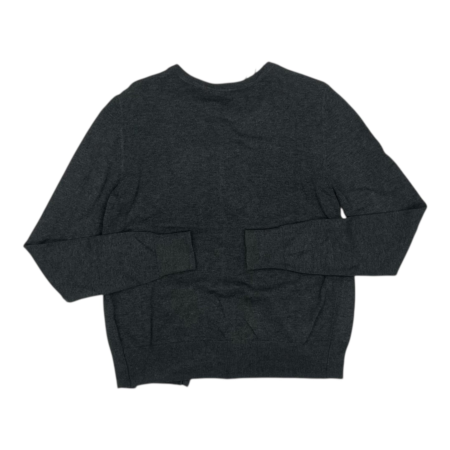 Sweater Cardigan By H&M In Grey, Size:S