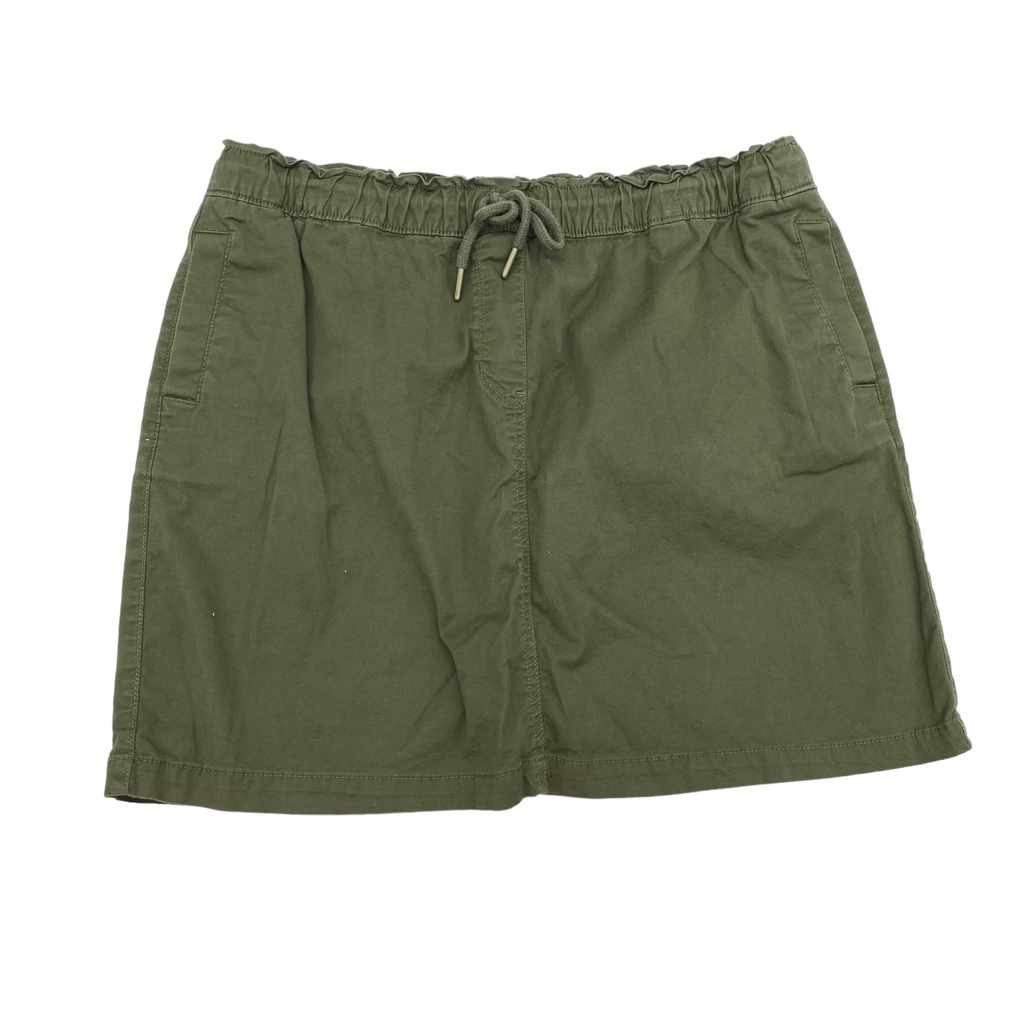 GREEN SKIRT MINI & SHORT by CROFT AND BARROW Size:XL