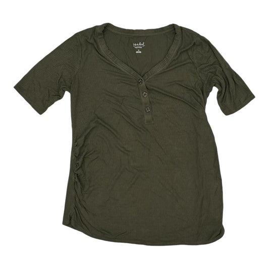 GREEN MAT TOP SS by ISABEL MATERNITY Size:M