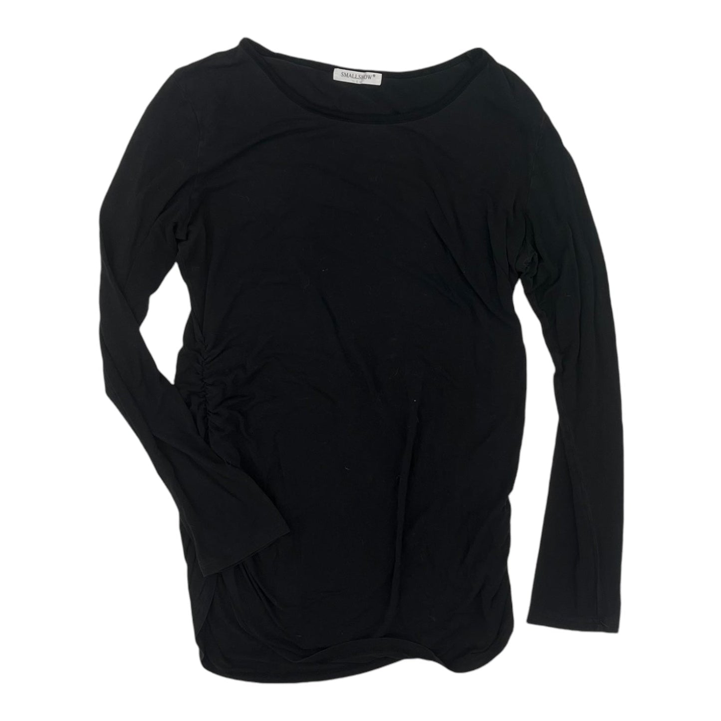 Mat Top Ls By Clothes Mentor In Black, Size:L