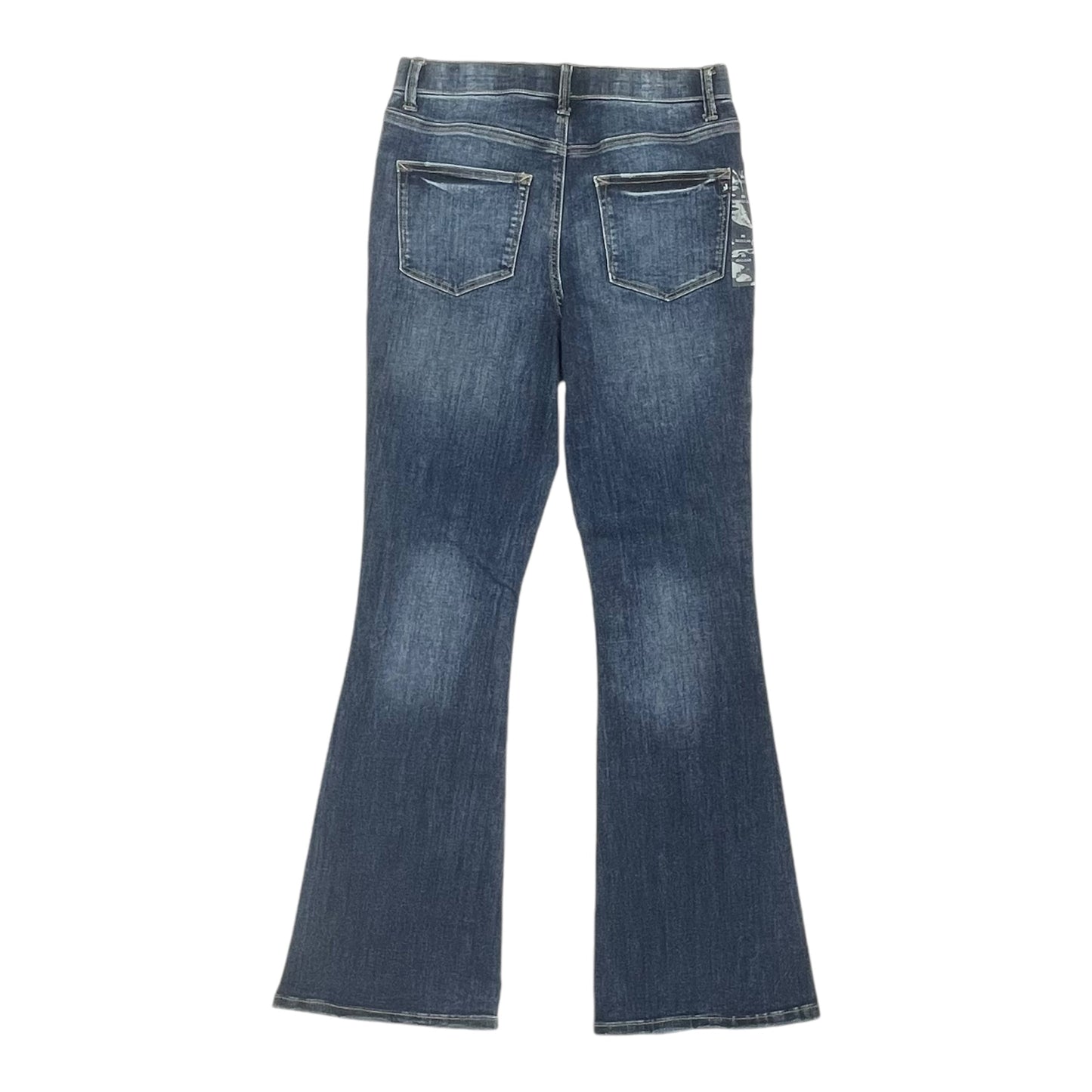 Jeans Flared By Maurices In Blue Denim, Size:M