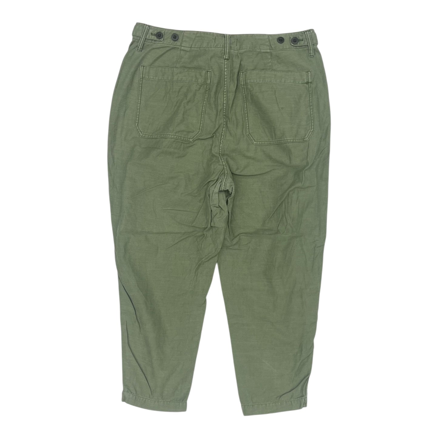 Pants Cargo & Utility By Madewell In Green, Size:14