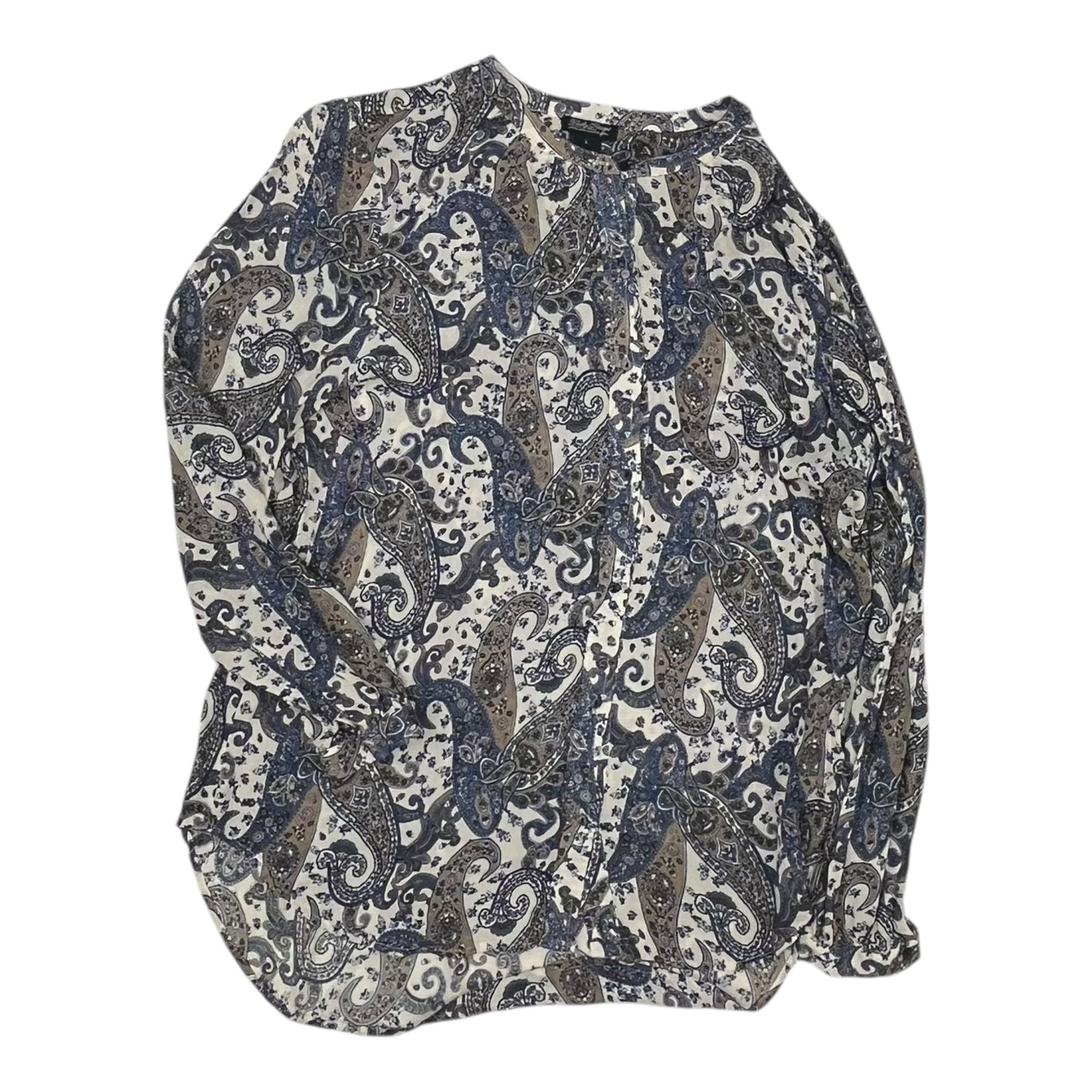 Top Ls By Lucky Brand In Paisley Print, Size:L