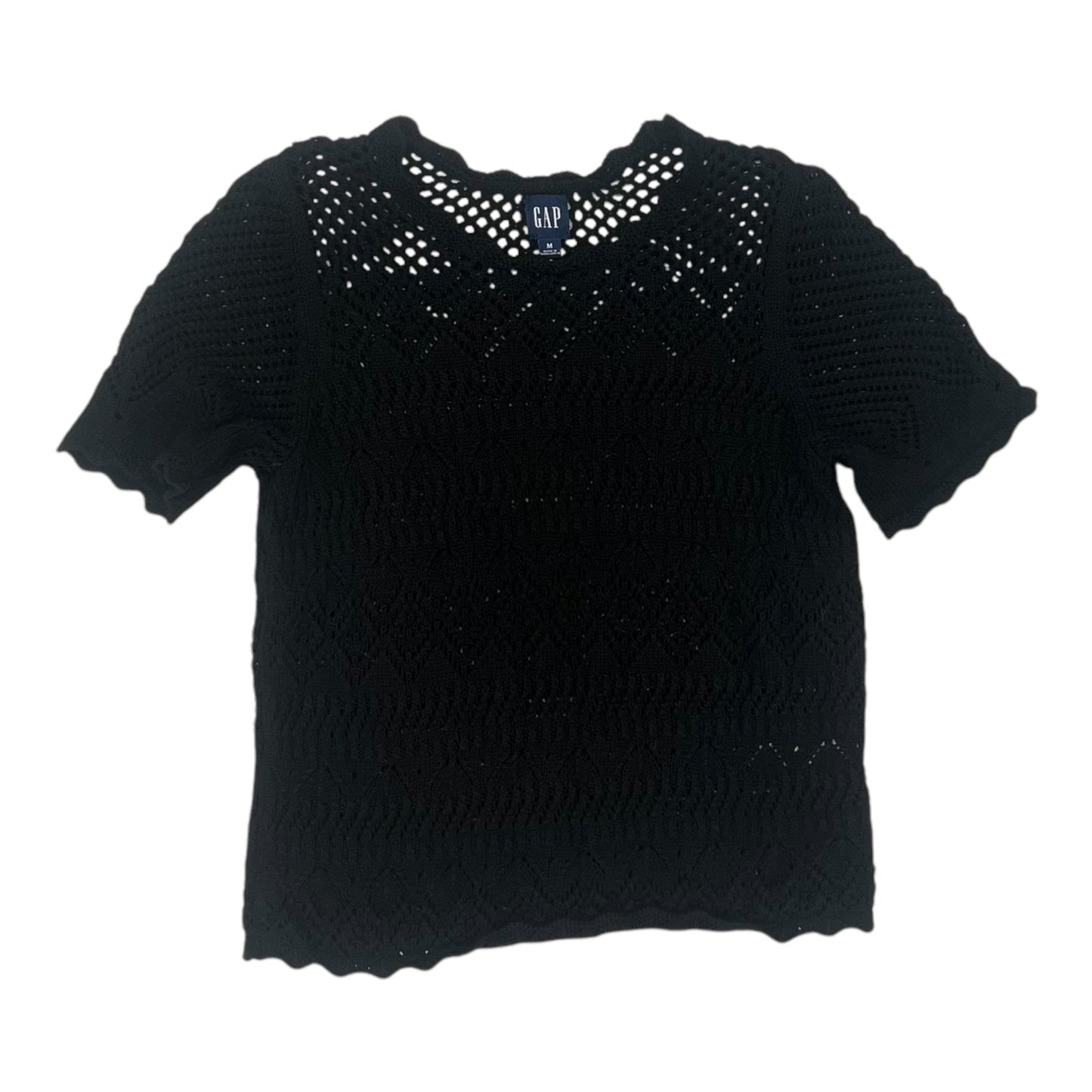 Sweater Ss By Gap In Black, Size:M