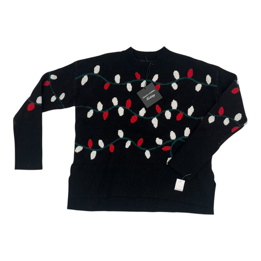 Sweater By Clothes Mentor In Black, Size:M