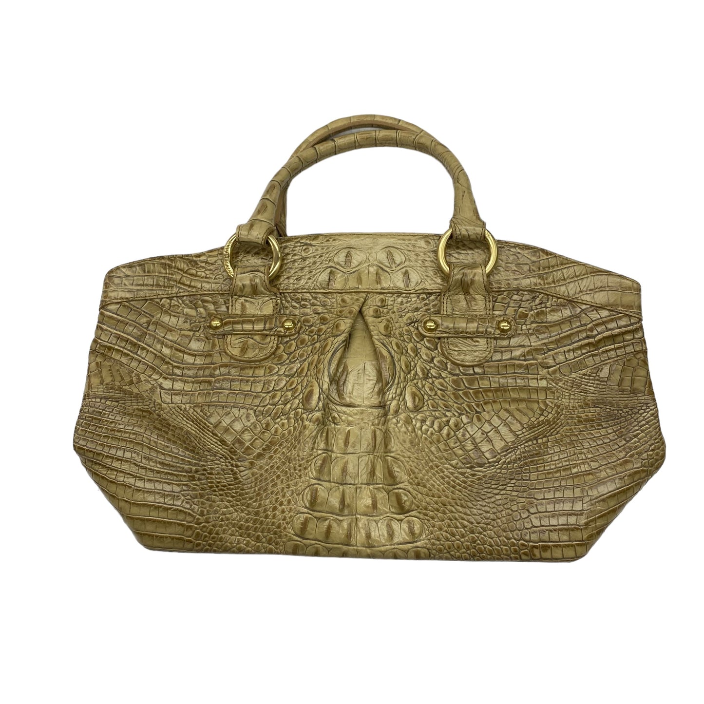 TAN HANDBAG DESIGNER by BRAHMIN Size:MEDIUM