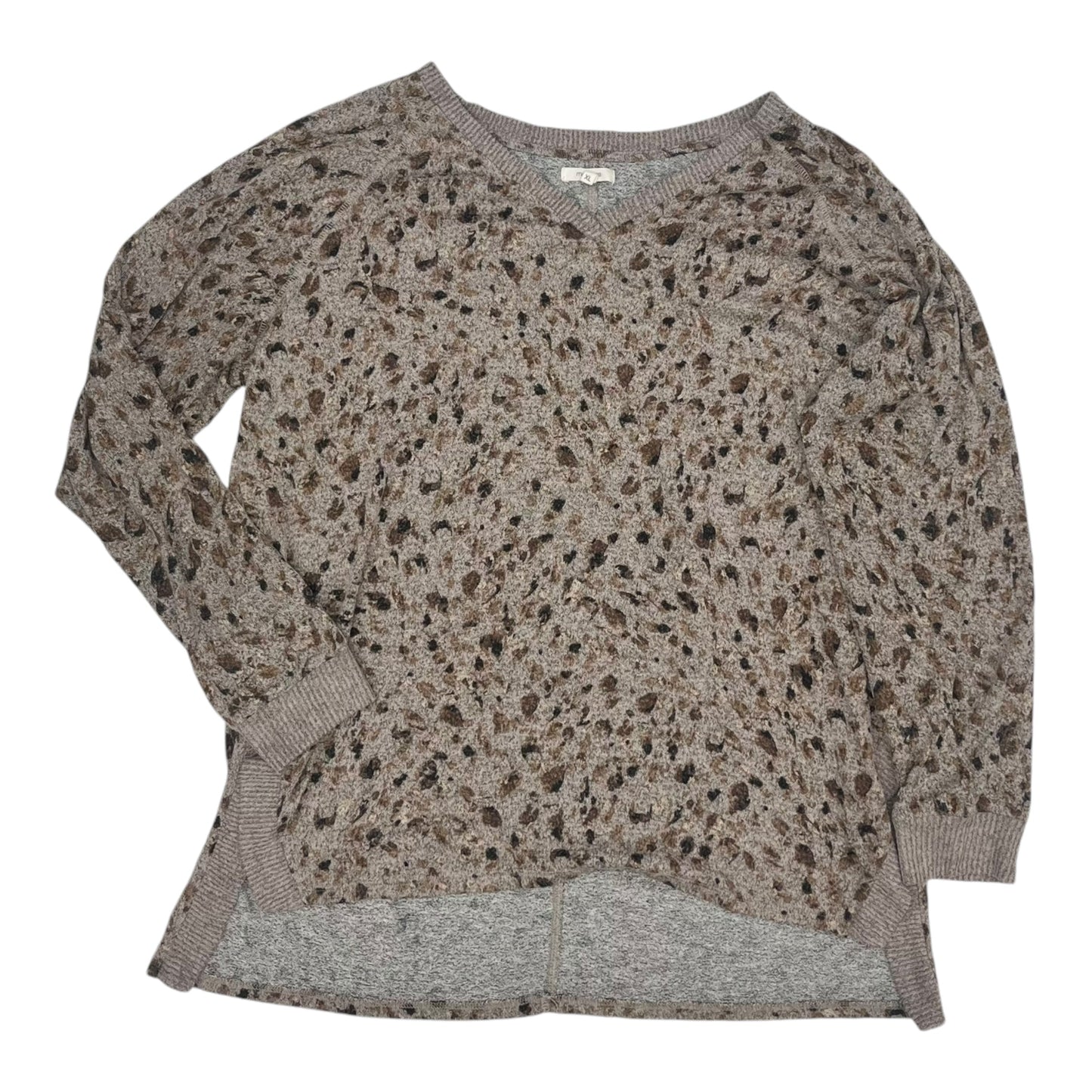 Top Ls By Maurices In Taupe, Size:Xl