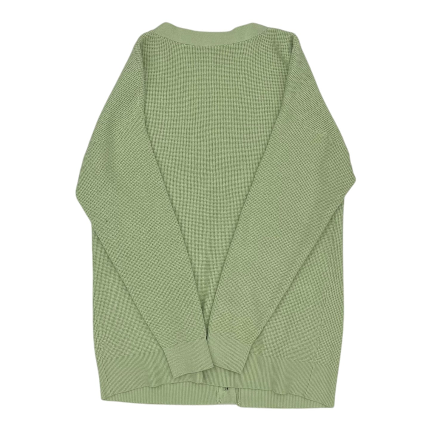 Sweater Cardigan By Cyrus Knits In Green, Size:Xs