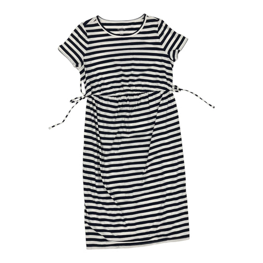 Mat Dress By Isabel Maternity In Blue & White, Size:S