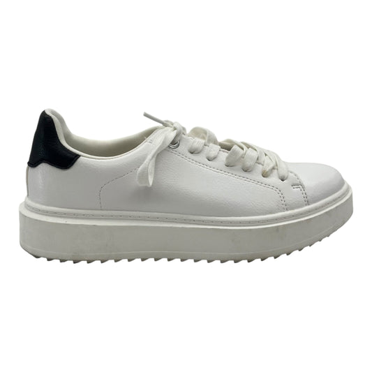 Shoes Sneakers By Steve Madden In White, Size:8.5