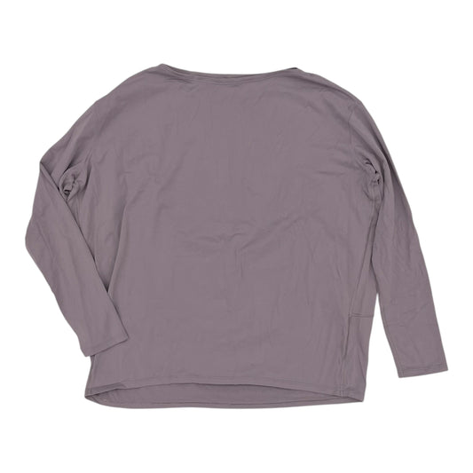 Athletic Top Ls Crewneck By Lululemon In Mauve, Size:S