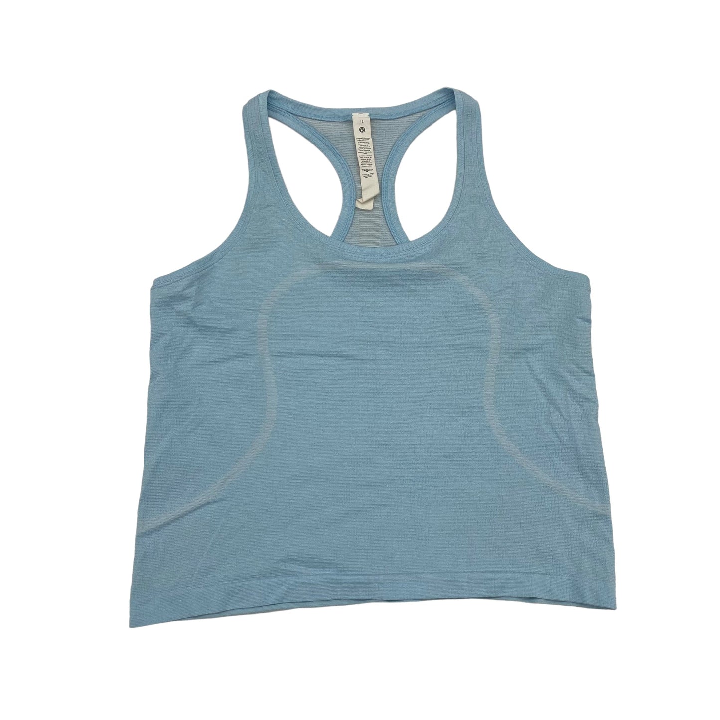 BLUE ATHLETIC TANK TOP by LULULEMON Size:L