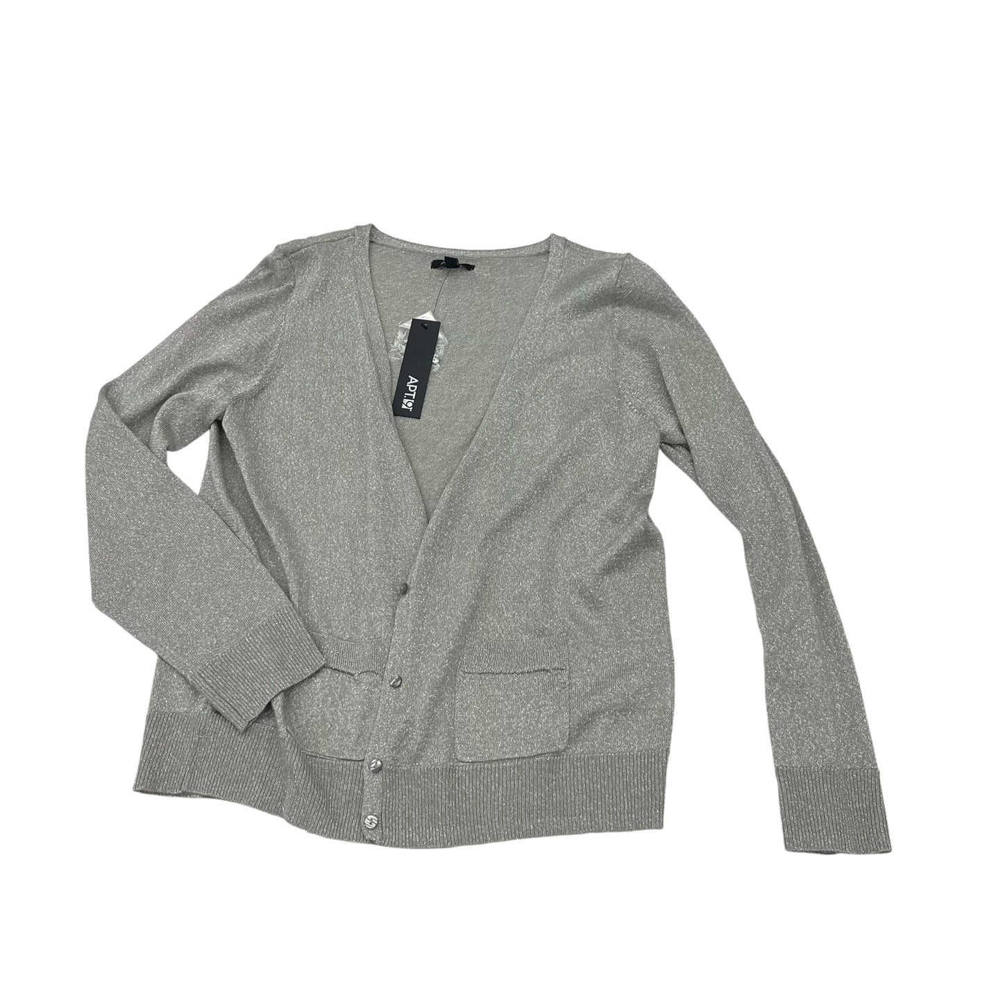 GREY CARDIGAN by APT 9 Size:PETITE L