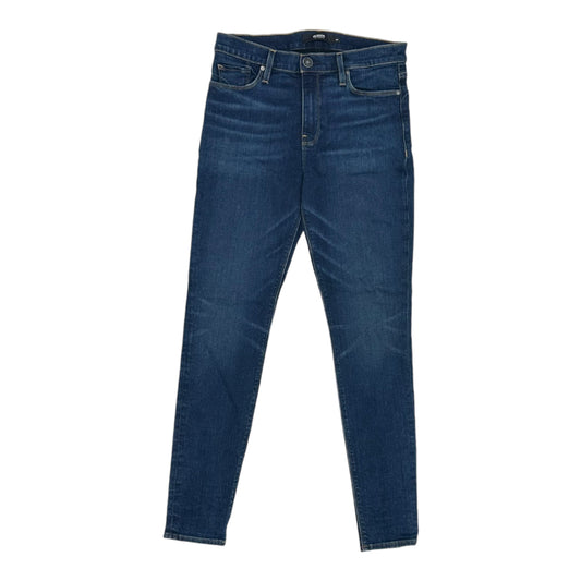 Jeans Skinny By Hudson In Blue Denim, Size:8