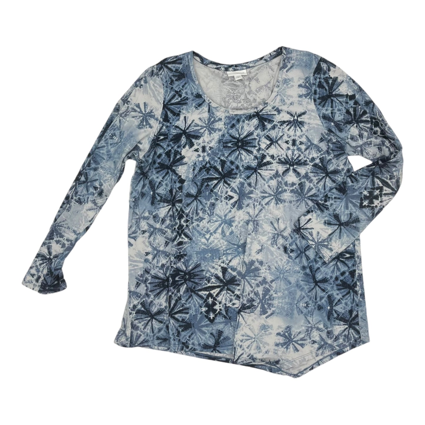 Top Ls By Pure Jill In Blue, Size:M