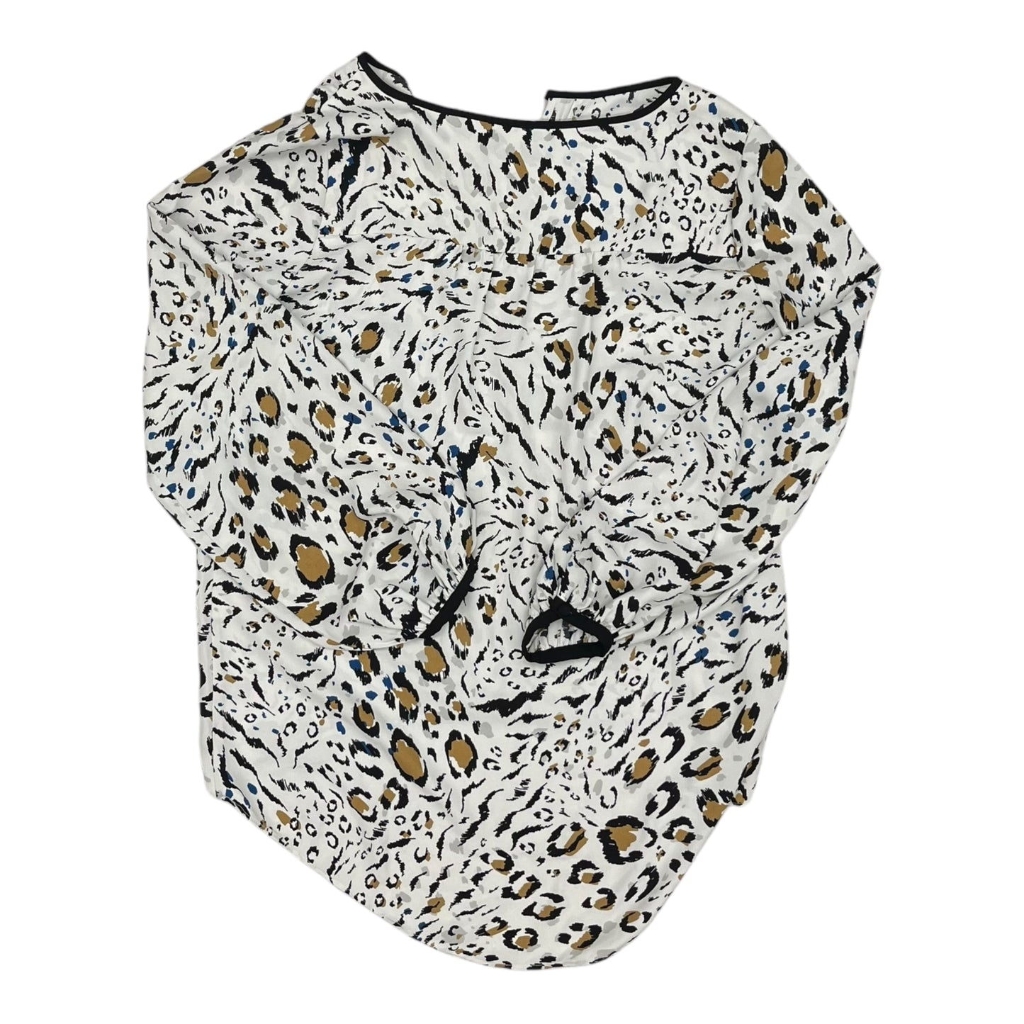 Blouse Ls By White House Black Market In Animal Print, Size:S