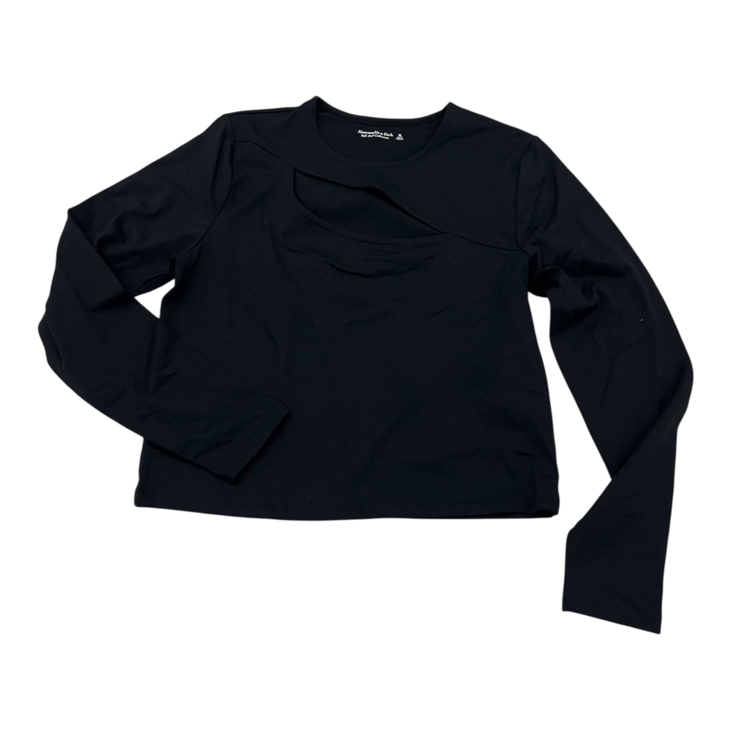 Top Ls By Abercrombie And Fitch In Black, Size:Xl