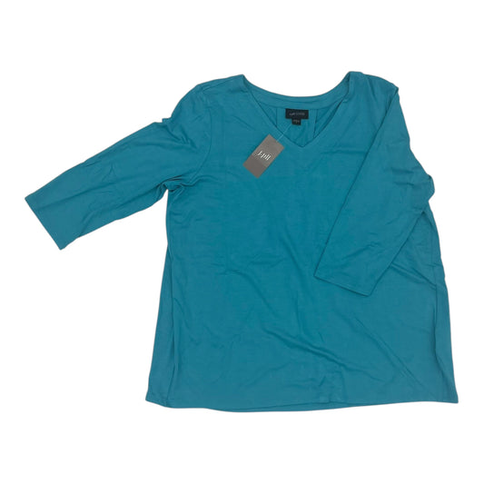 Blouse Ss By J. Jill In Blue, Size:S
