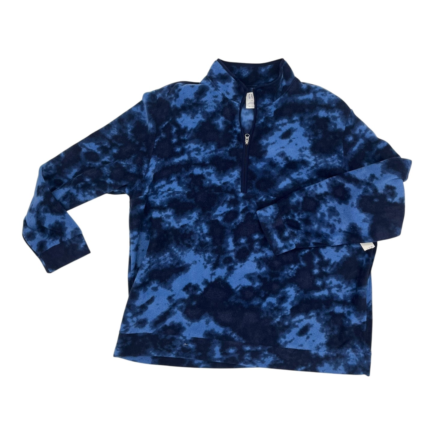 Sweatshirt Collar By Gap In Blue, Size:Xxl