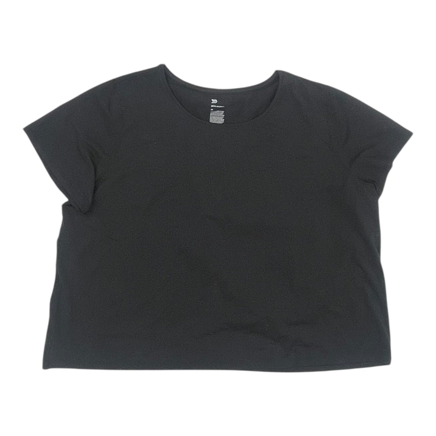 Athletic Top Ss By All In Motion In Black, Size:4X