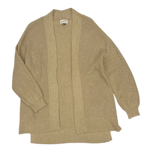 Sweater Cardigan By Universal Thread In Tan, Size:M