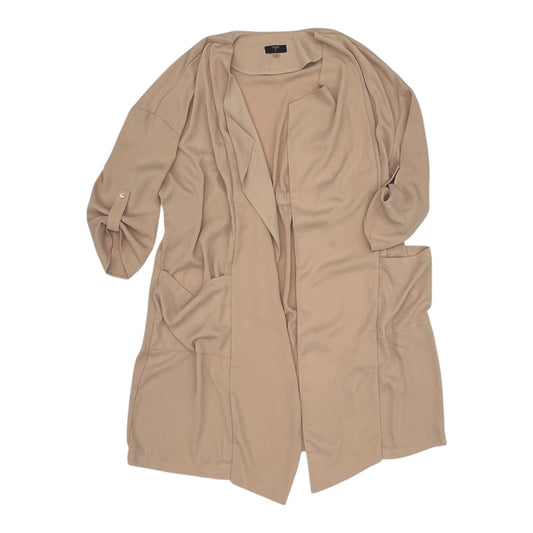 Jacket Other By Tahari In Tan, Size:Xl