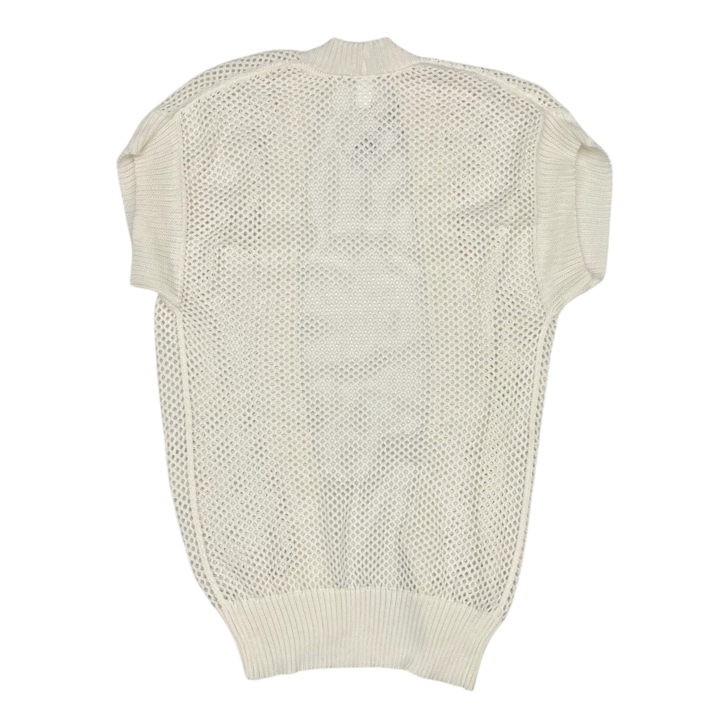 Sweater Cardigan By Time And Tru In Cream, Size:S