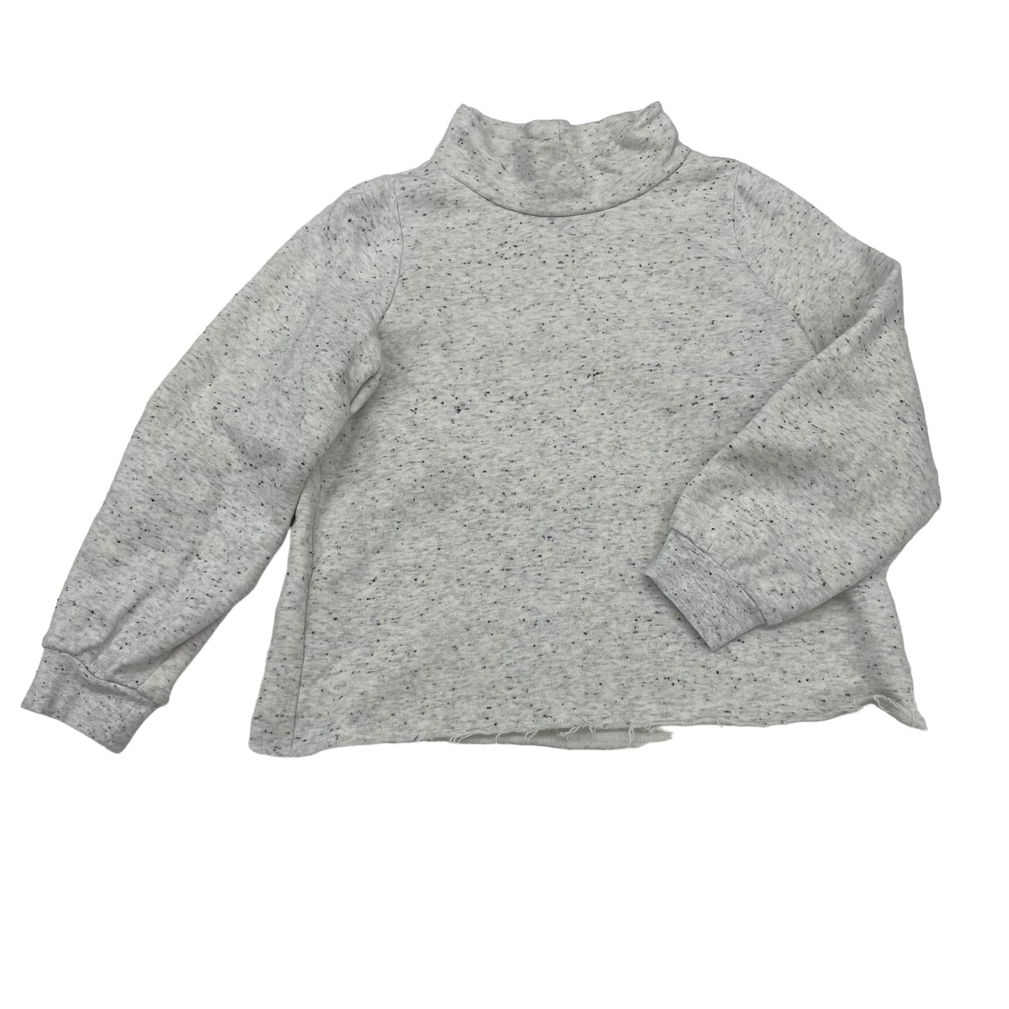 GREY SWEATSHIRT COLLAR by MADEWELL Size:S