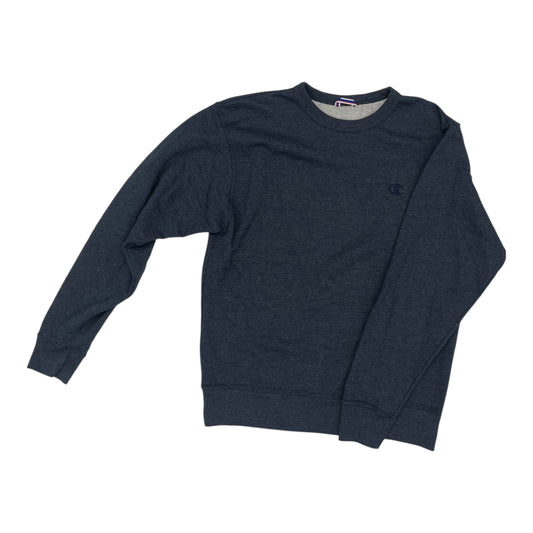 Athletic Sweatshirt Crewneck By Champion In Navy, Size:M