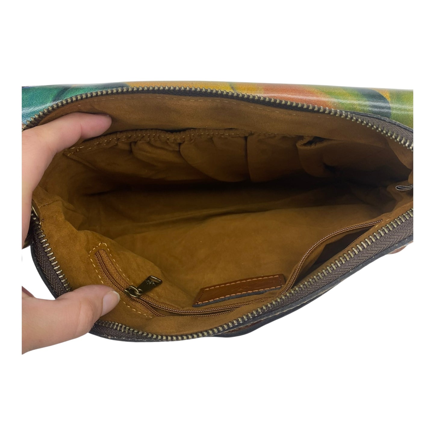 Crossbody Designer By Patricia Nash In Floral Print, Size:Medium