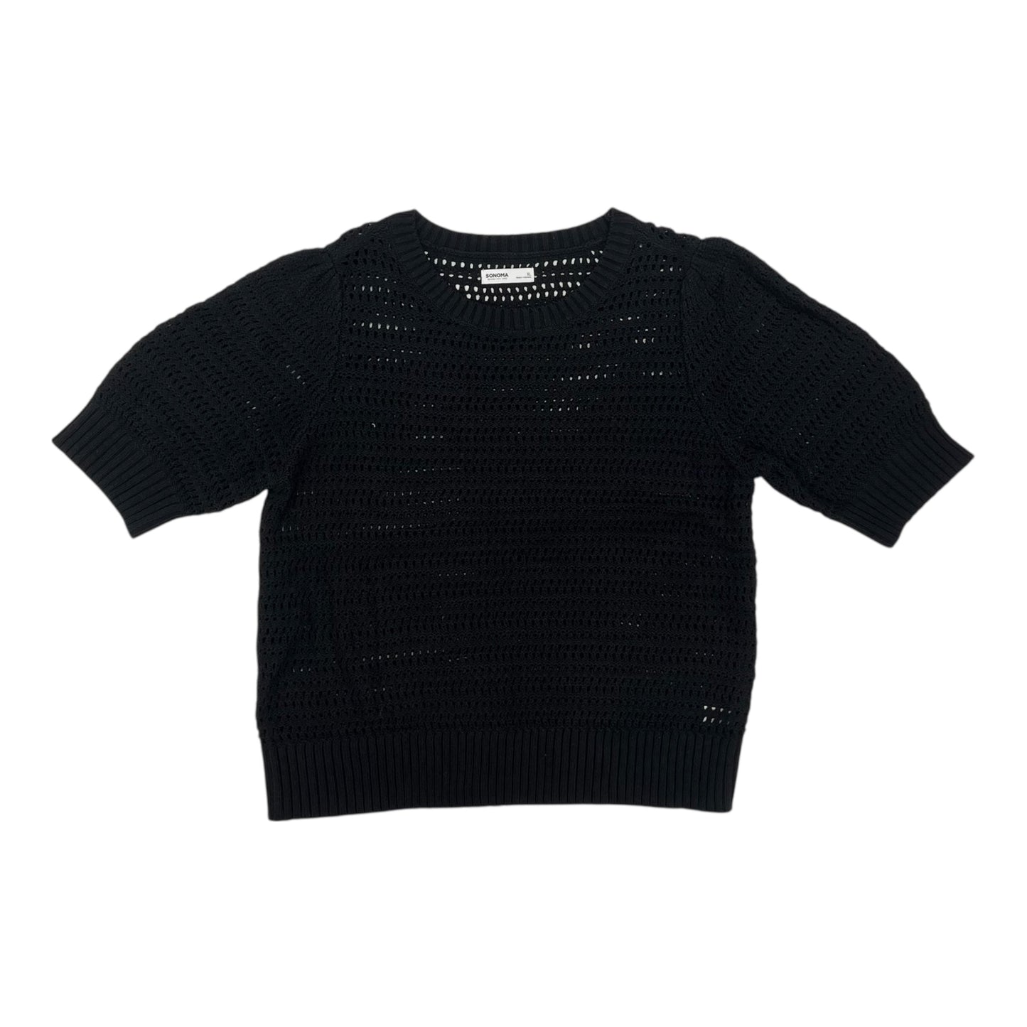 Sweater Ss By Sonoma In Black, Size:Xl