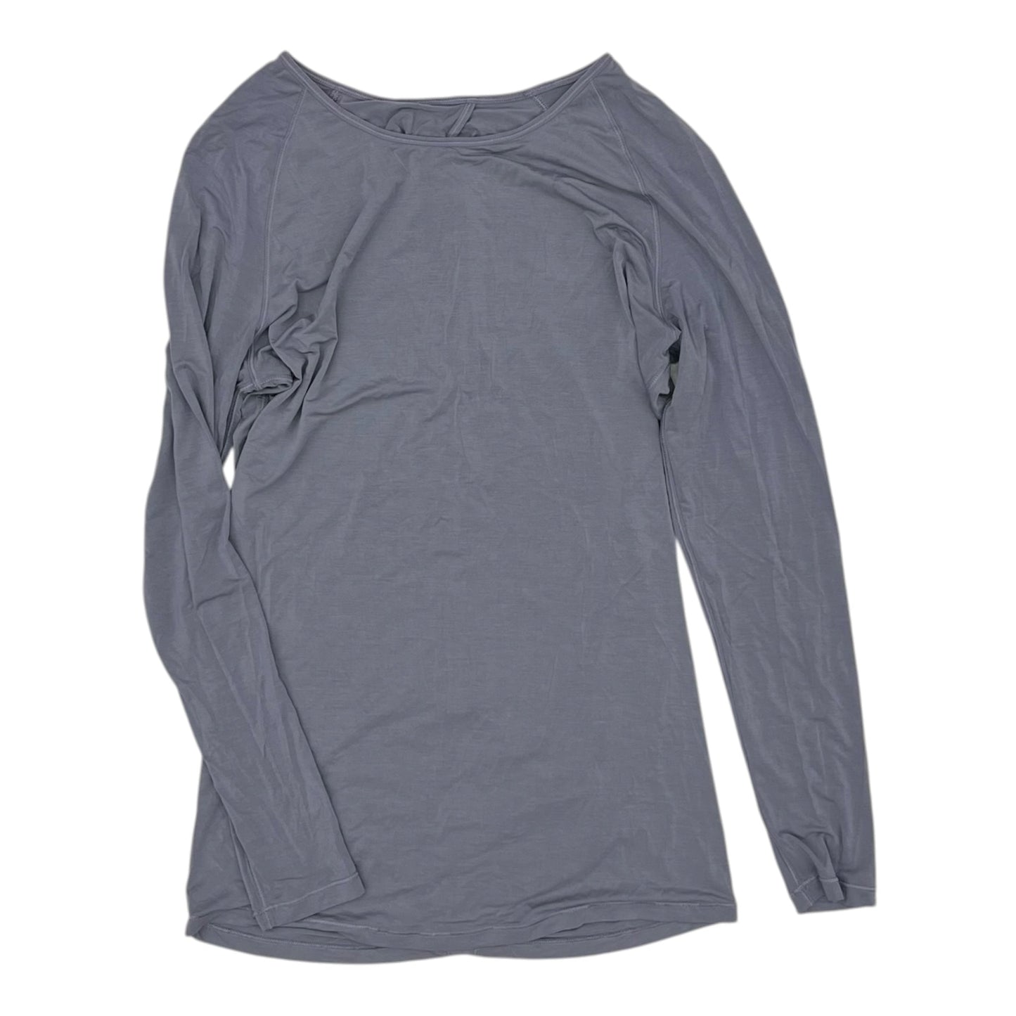 Athletic Top Ls Crewneck By Lululemon In Purple, Size:Xs