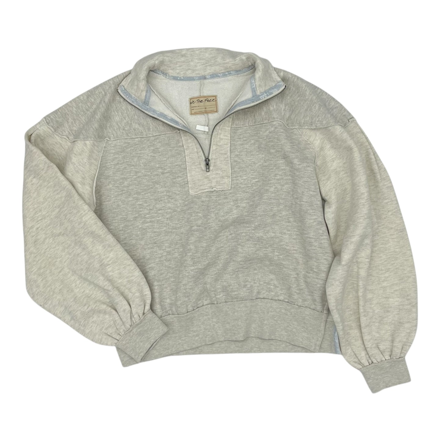 Sweatshirt Collar By We The Free In Cream, Size:M