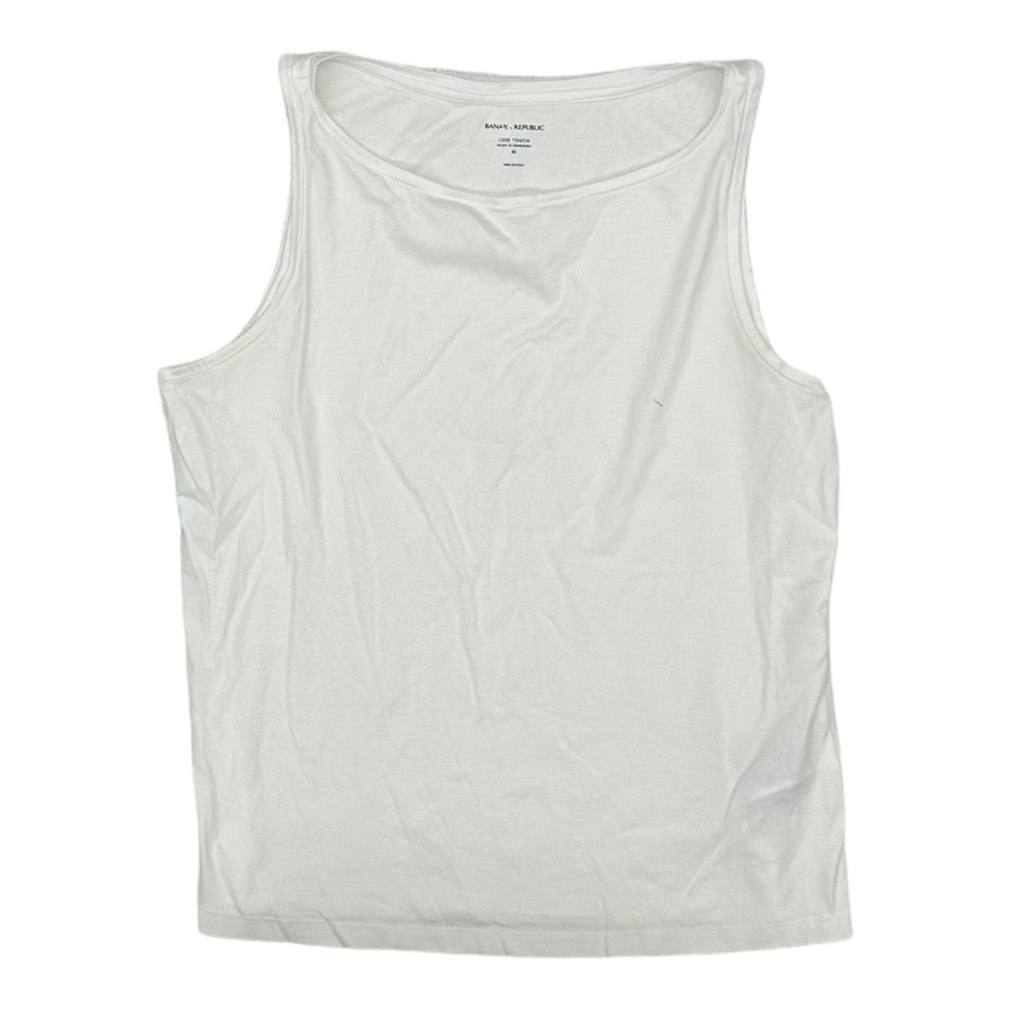 WHITE TANK TOP by BANANA REPUBLIC Size:M