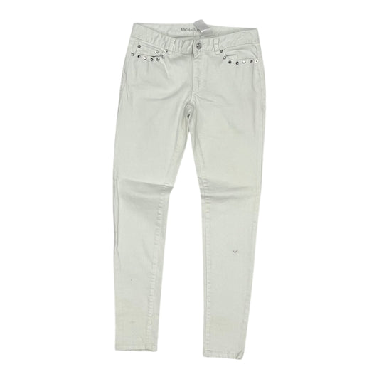 Jeans Designer By Michael Kors In White, Size:6