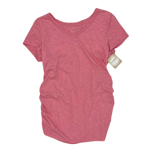 Mat Top Ss By A Glow In Pink, Size:M