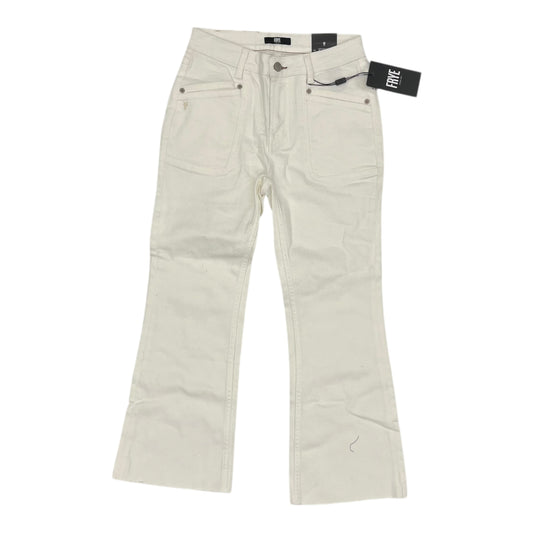 Jeans Designer By Frye In White, Size:0