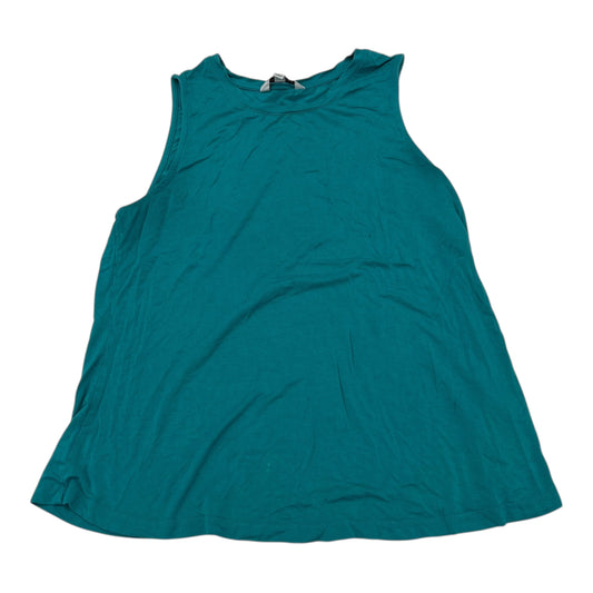 Top Sleeveless By Liverpool In Teal, Size:S