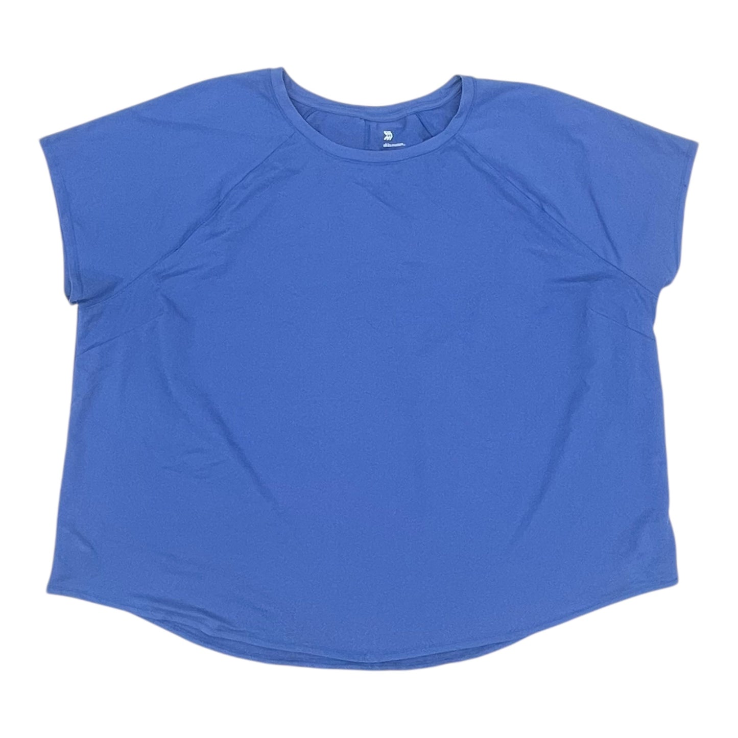 Athletic Top Ss By All In Motion In Blue, Size:4X