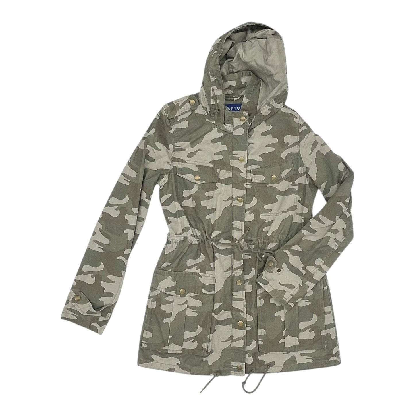 Jacket Moto By Apt 9 In Green, Size:S