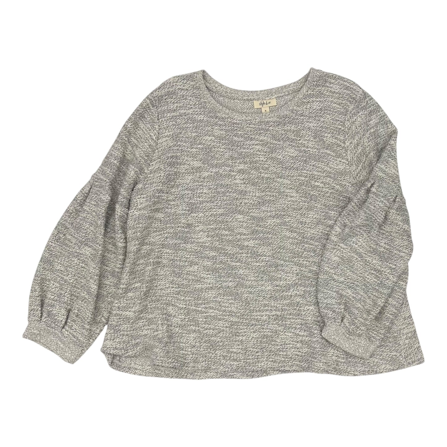 Sweater By Style And Company In Cream, Size:Xl