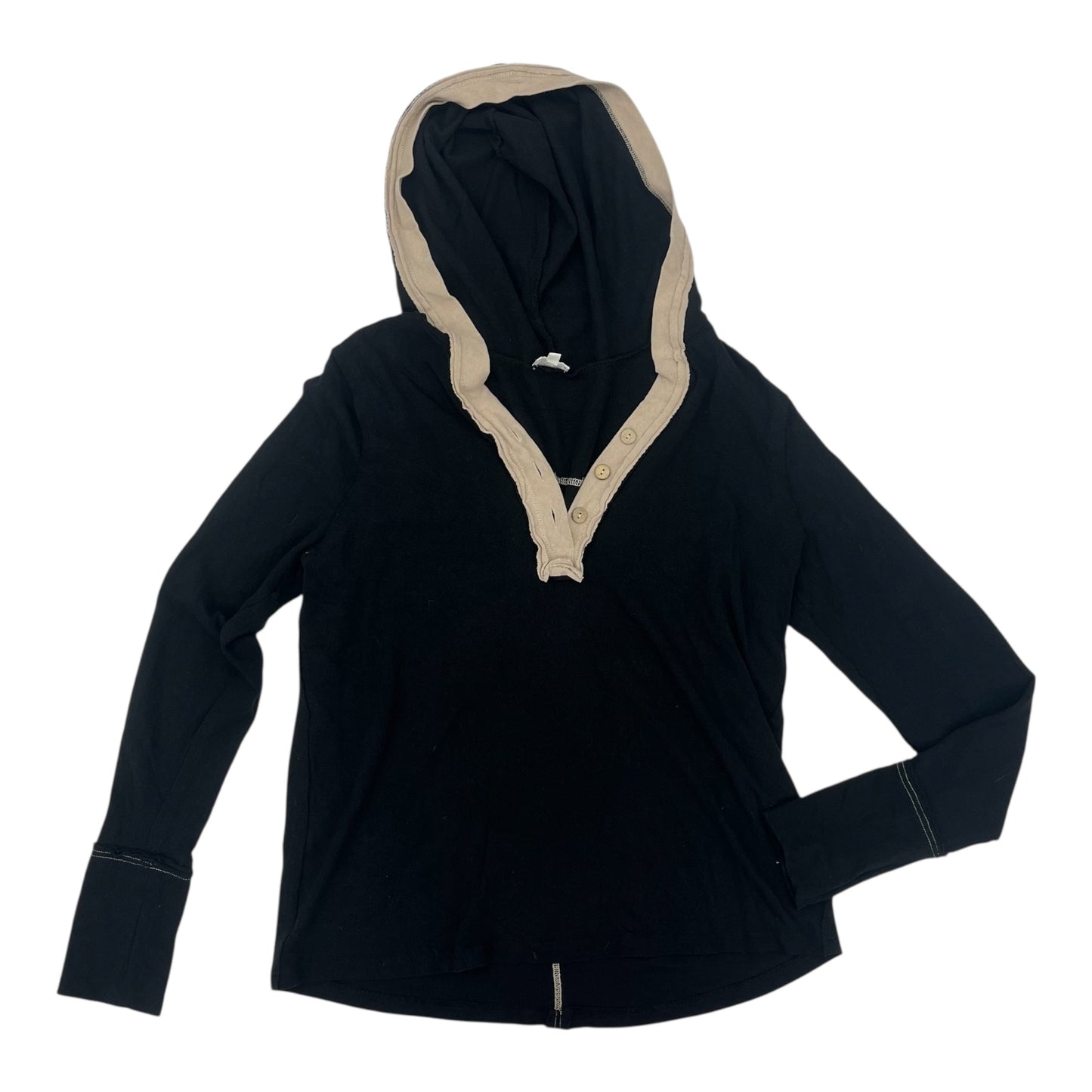 Top Ls By Bke In Black, Size:L