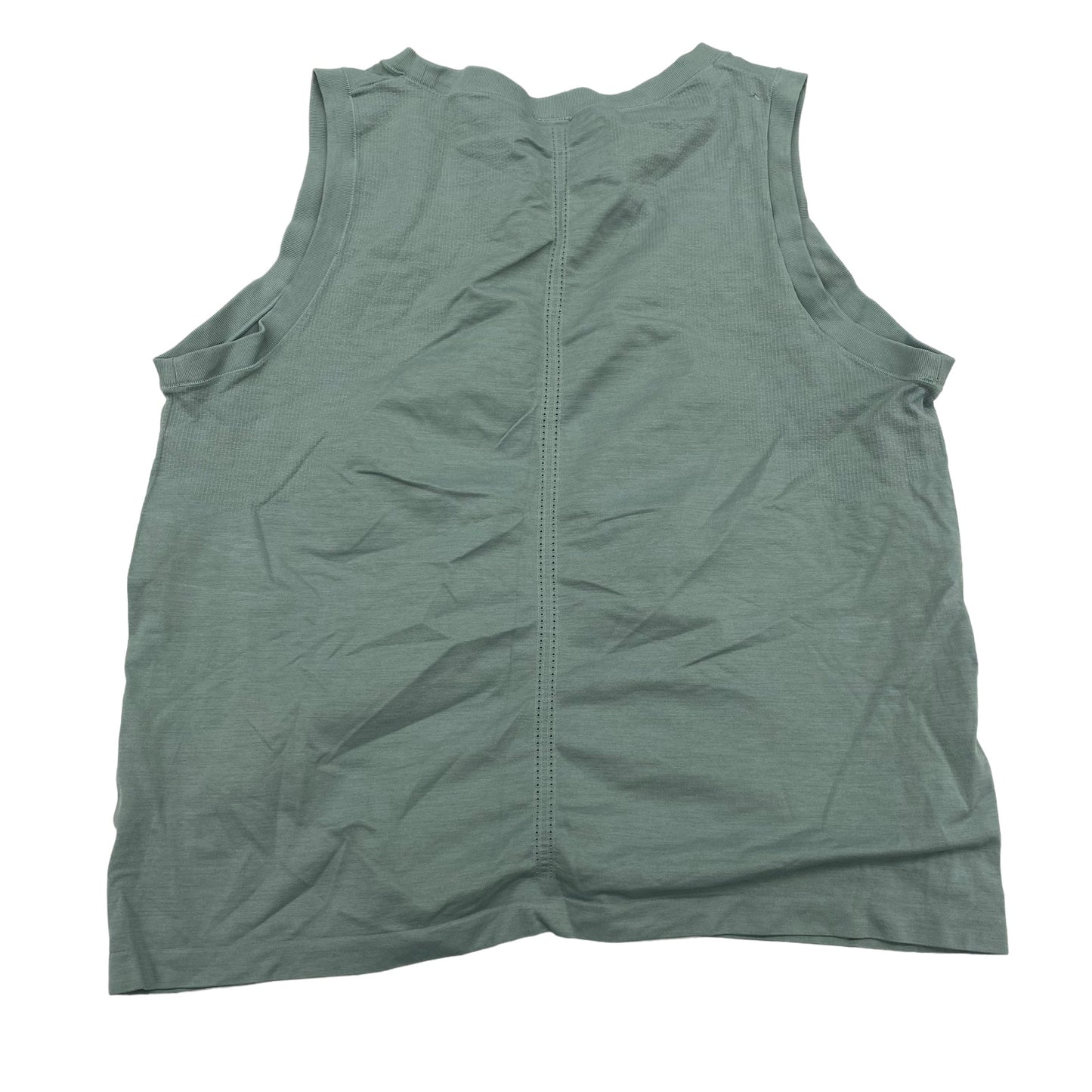 GREEN ATHLETIC TANK TOP by YOGALICIOUS Size:XL