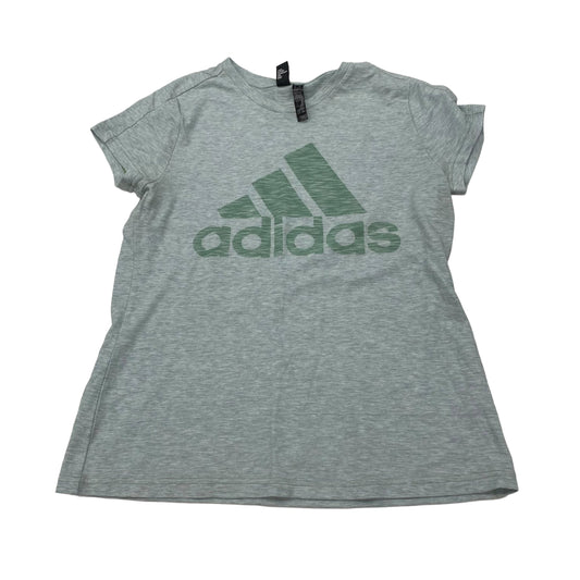 BLUE ATHLETIC TOP SS by ADIDAS Size:M