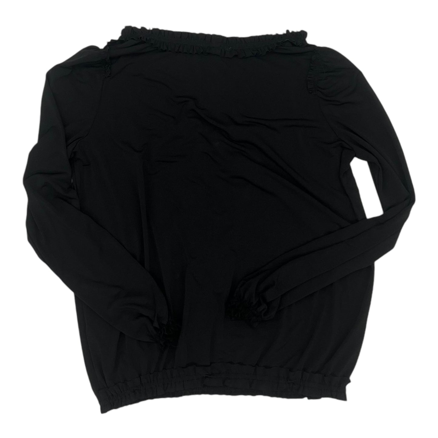 Blouse Ls By Max Studio In Black, Size:M