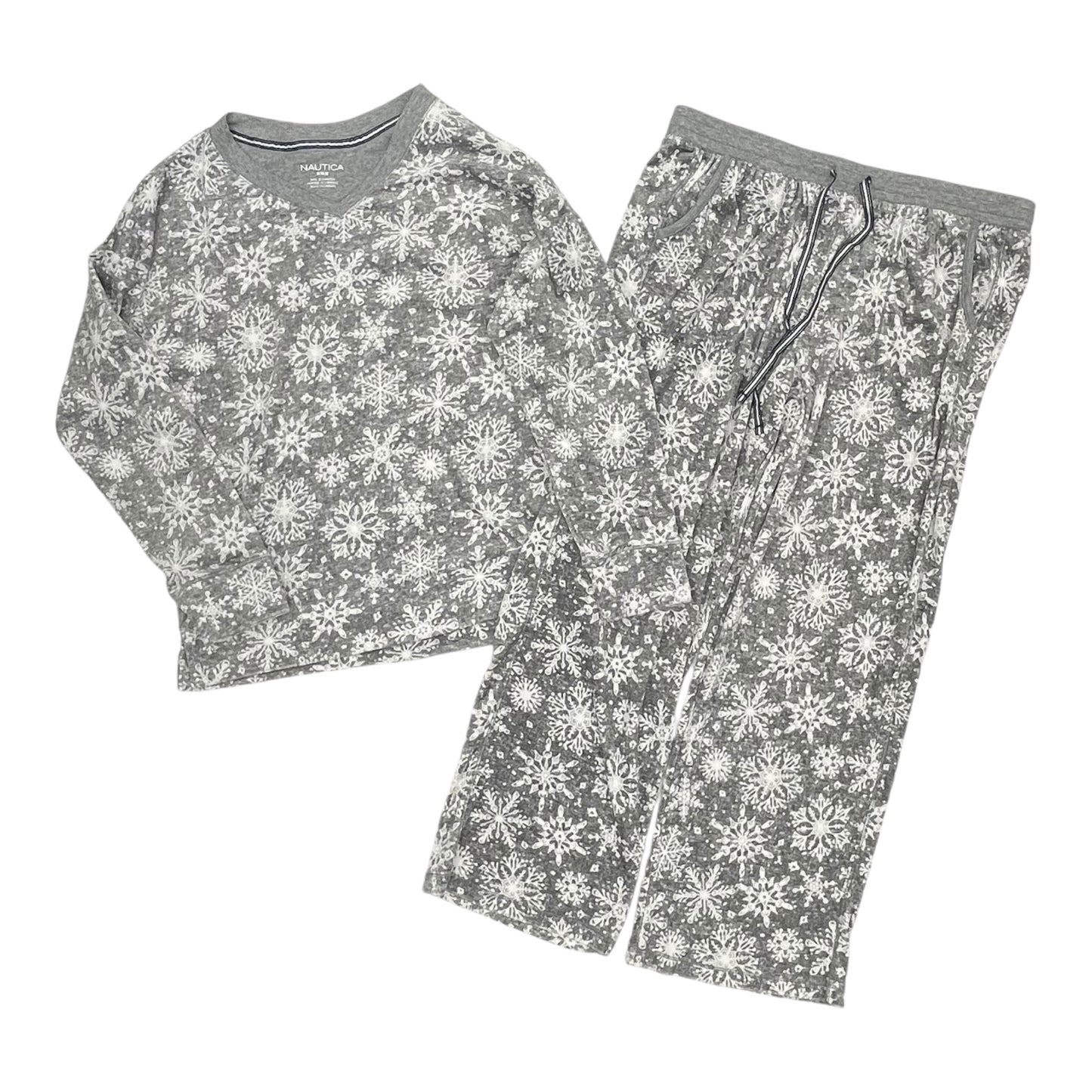 Pajamas 2Pc By Nautica In Grey, Size:M