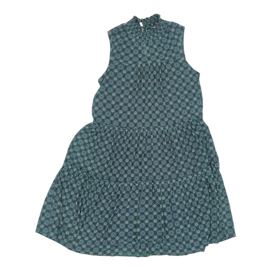 Dress Casual Short By Siren Lily In Blue & Green, Size:S