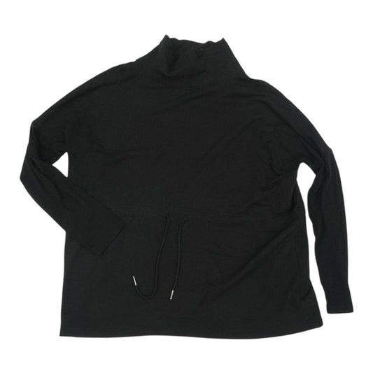 Athletic Sweatshirt Collar By Athleta In Black, Size:L